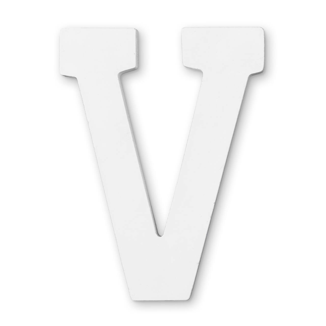 12 Pack: 4.75" White Wood Letter by Make Market®